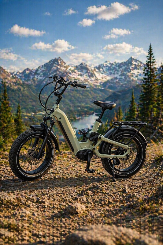 Amperecycling Pkwy Full Suspension Step-Thru E Bike